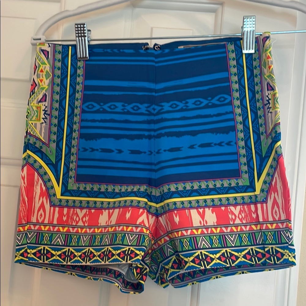 Colorful Geometric Women's Shorts